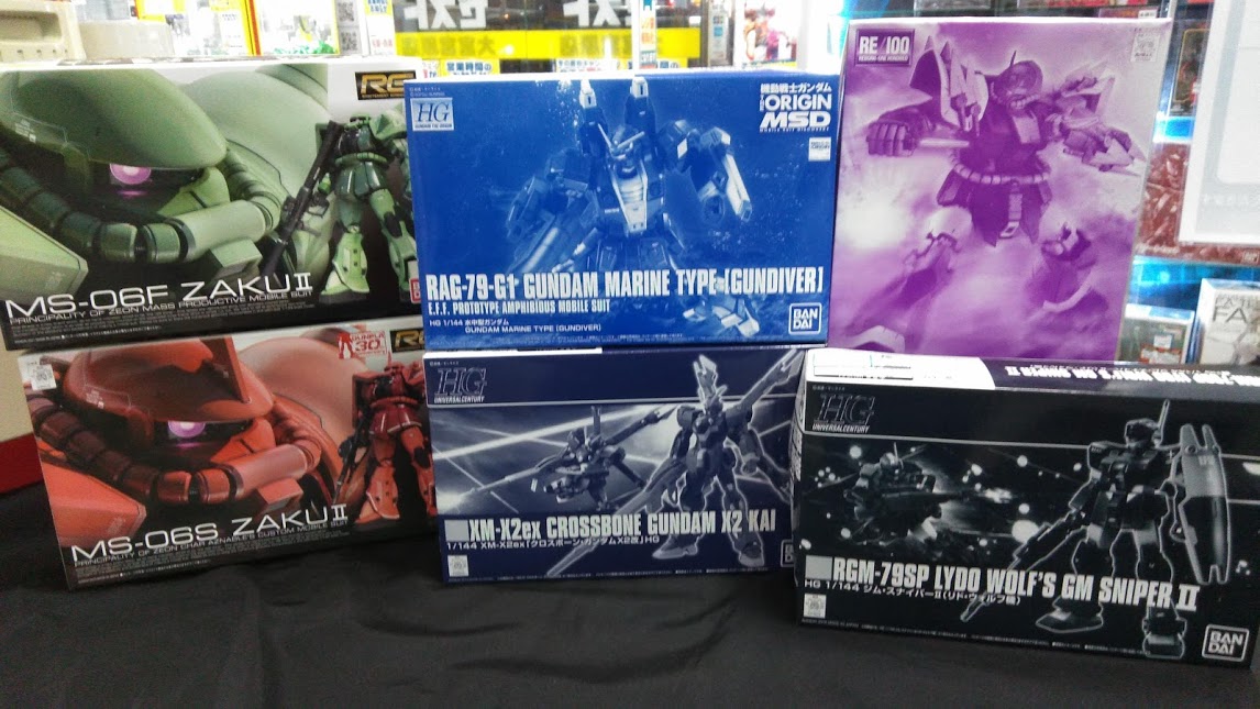 ガンプラのお買取りです！ゼスト大宮宮原店！！