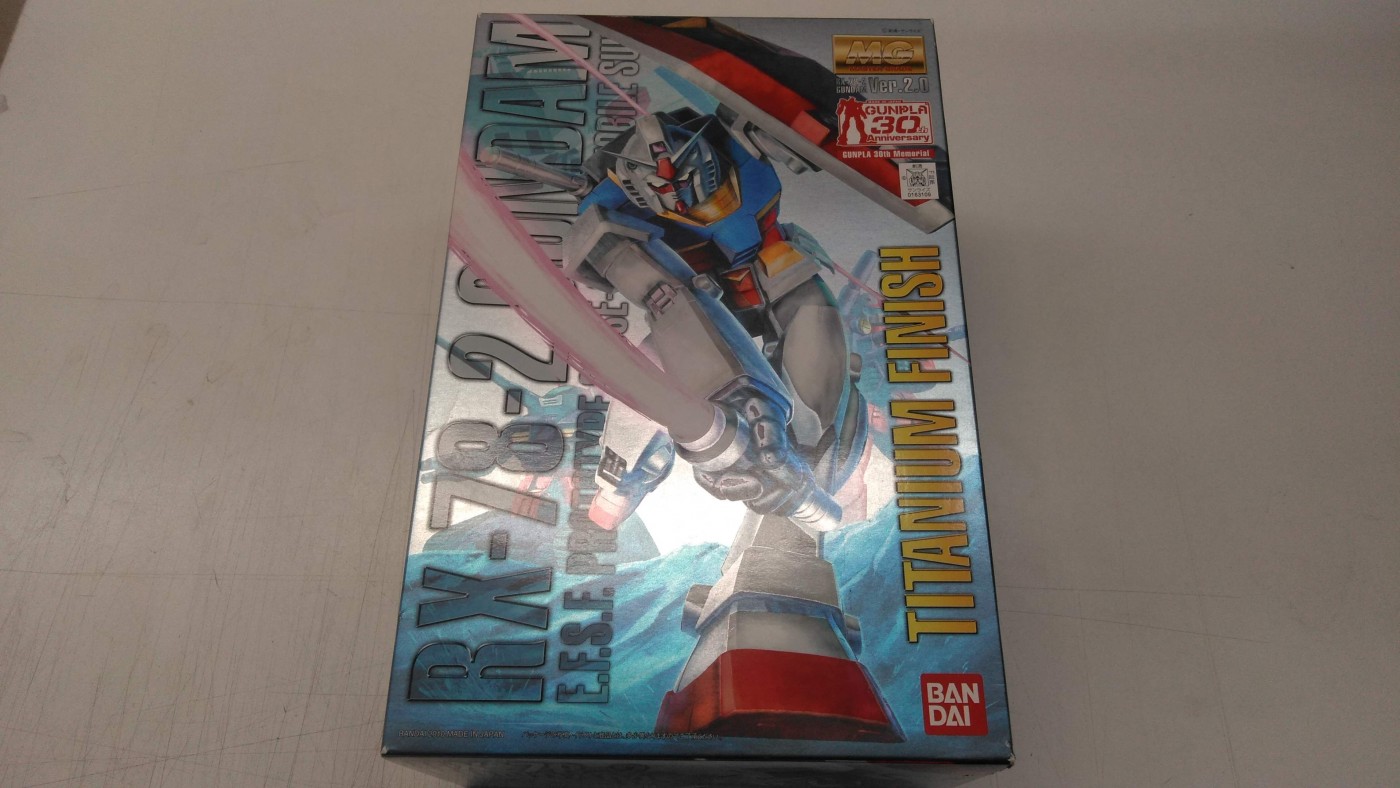 ゼスト所沢店の買取情報！！『バンダイのMG 1/100 RX-78-2 ガンダム Ver.2.0 チタニウムフィニッシュ (機動戦士ガンダム)』