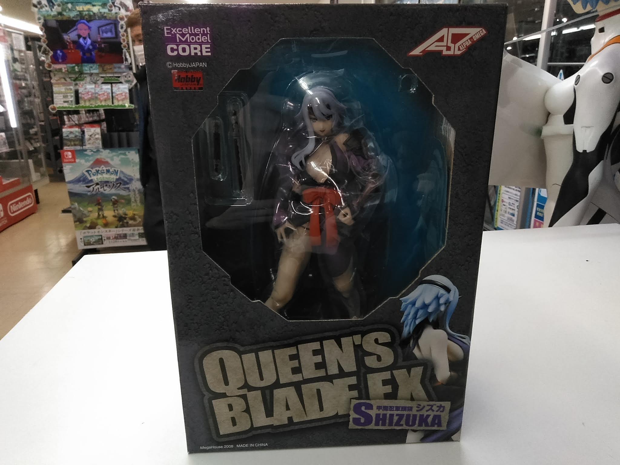 買取情報『メガハウスエクセレントモデルCORE ​クイーンズブレイドEX ​甲魔忍軍頭領シズカフィギュア』