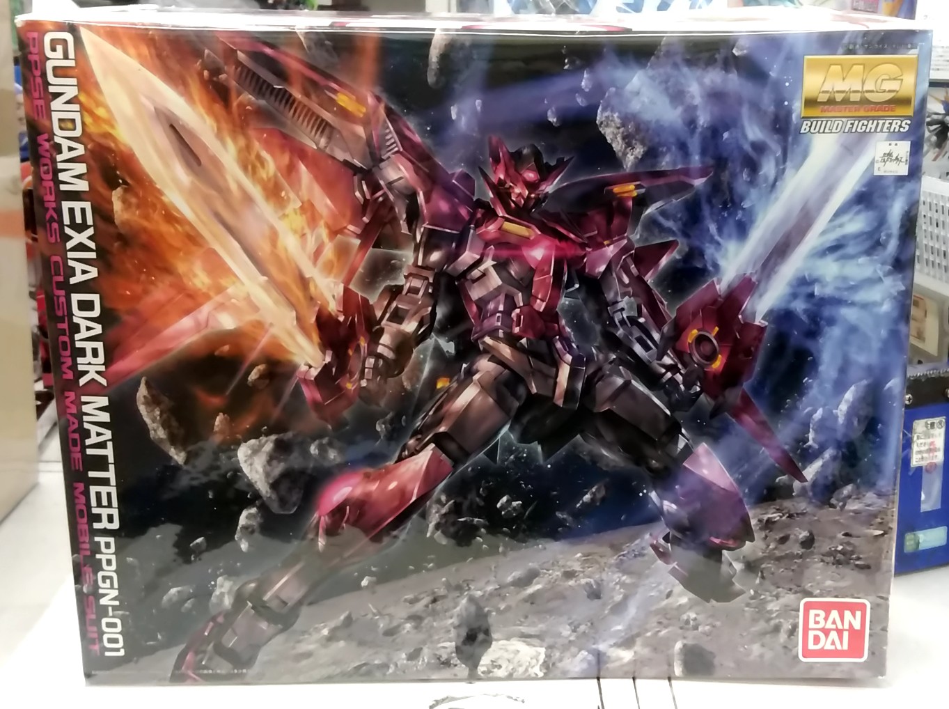 買取情報『ガンプラ　MG 1/100　ガンダムエクシアダークマター（ガンダムビルドファイターズ）』