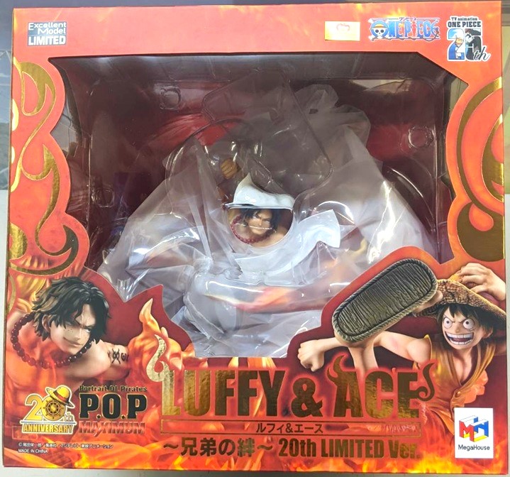 ゼスト大和店の最新買い取り情報『メガハウス　Portrait.Of.Pirates“NEO-MAXIMUM”  ルフィ＆エース ​～兄弟の絆～ ​20th ​LIMITED ​Ver.「ワンピース」フィギュア』