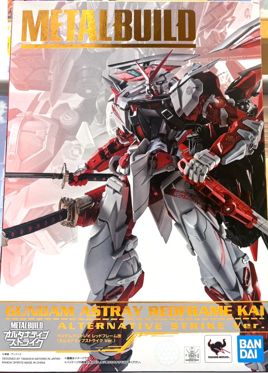 『バンダイ　METAL BUILD ガンダムアストレイ レッドフレーム改（オルタナティブストライク ver.） 「機動戦士ガンダムSEED ASTRAYシリーズ」フィギュア』買い取りさせていただきました！！【ゼスト大和店の買取情報をお知らせします】